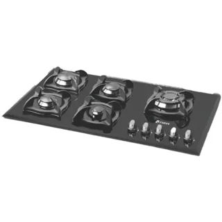 اجاق گاز شیشه ای مشکی پنج شعله تابان مدل TG5501 R