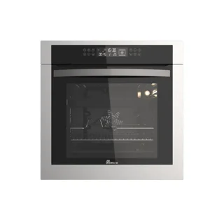 فر توکار شیشه ای مشکی - استیل 80 لیتری - ۱3 برنامه بیمکث مدل MF0022